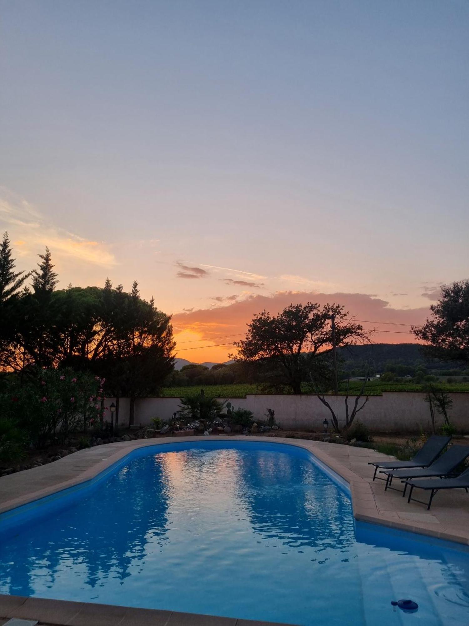 Chambre Face Aux Vignes Vidauban Luaran gambar